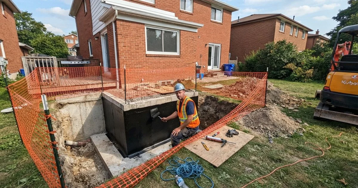 Staying safe during a basement waterproofing project