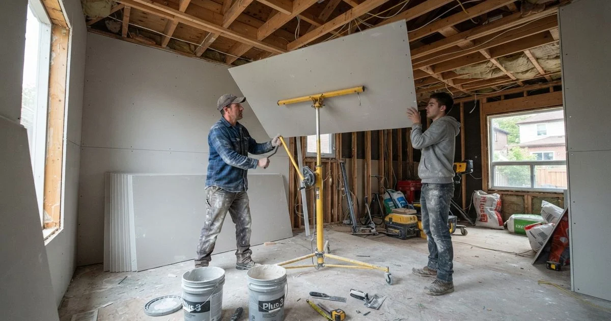 What a proper drywall job looks like (and how to spot a bad one)